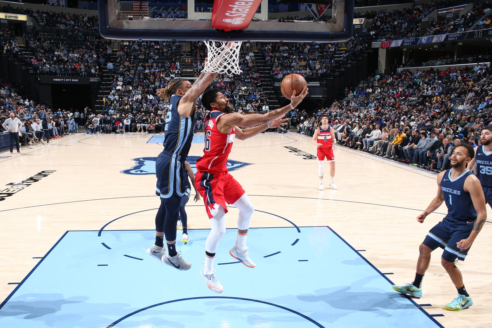 Photos: Wizards at Grizzlies - 1/29/22 Photo Gallery | NBA.com