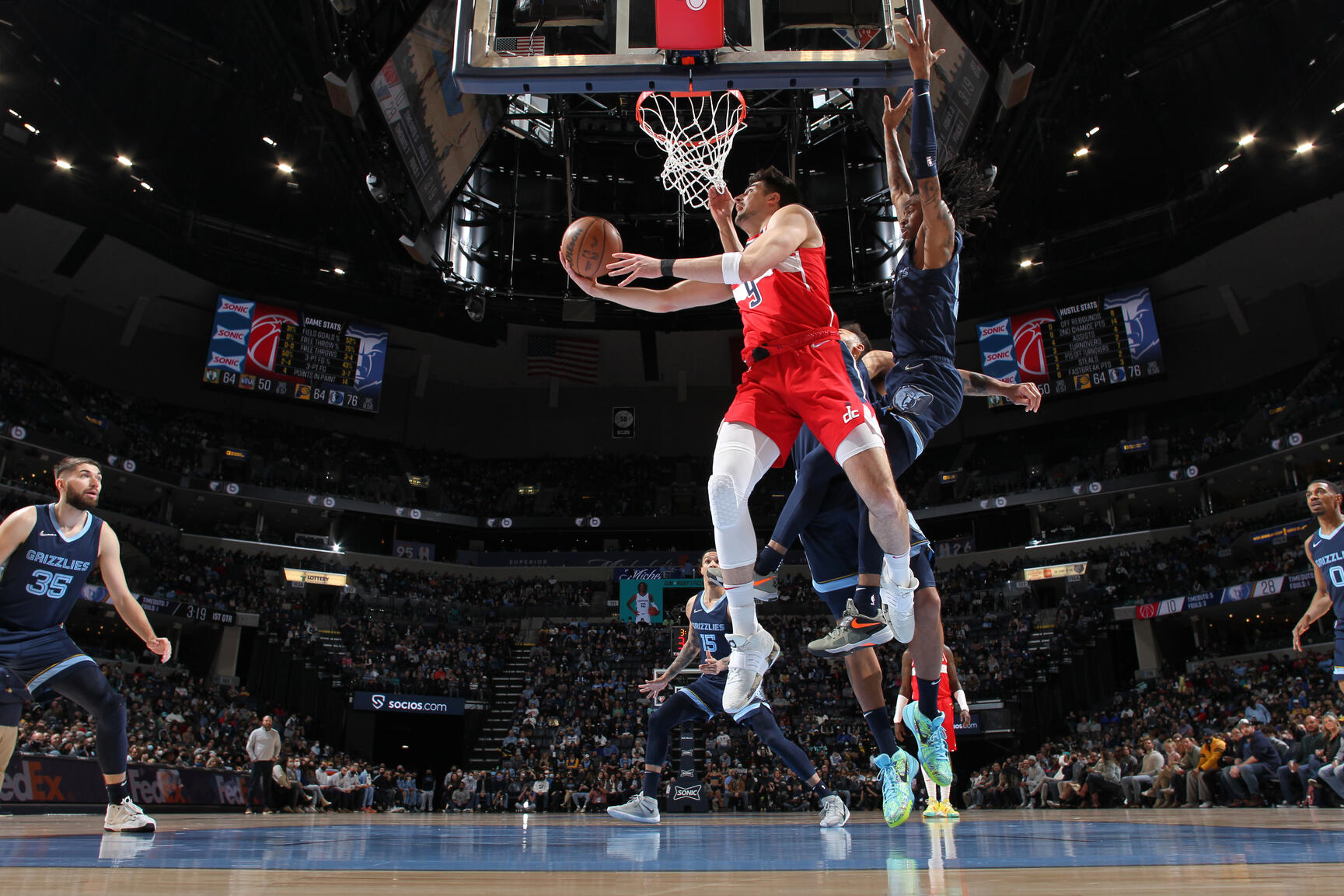 Photos: Wizards at Grizzlies - 1/29/22 Photo Gallery | NBA.com