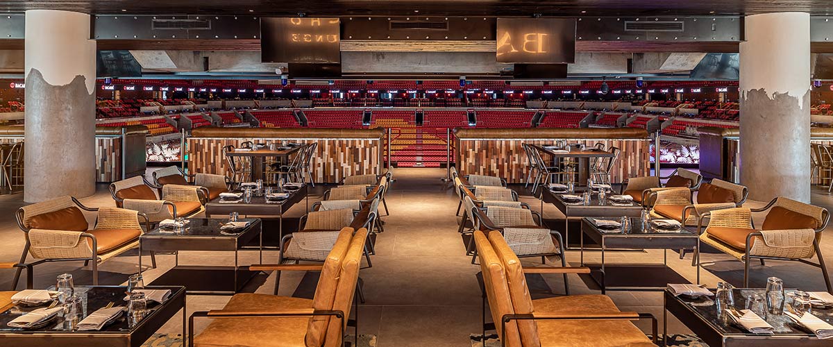 Bacardi Ocho Lounge Miami HEAT