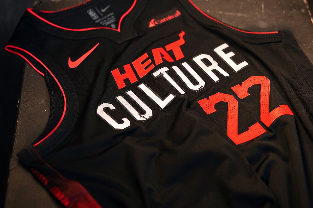 202324 City Edition Uniform HEAT Culture Miami HEAT