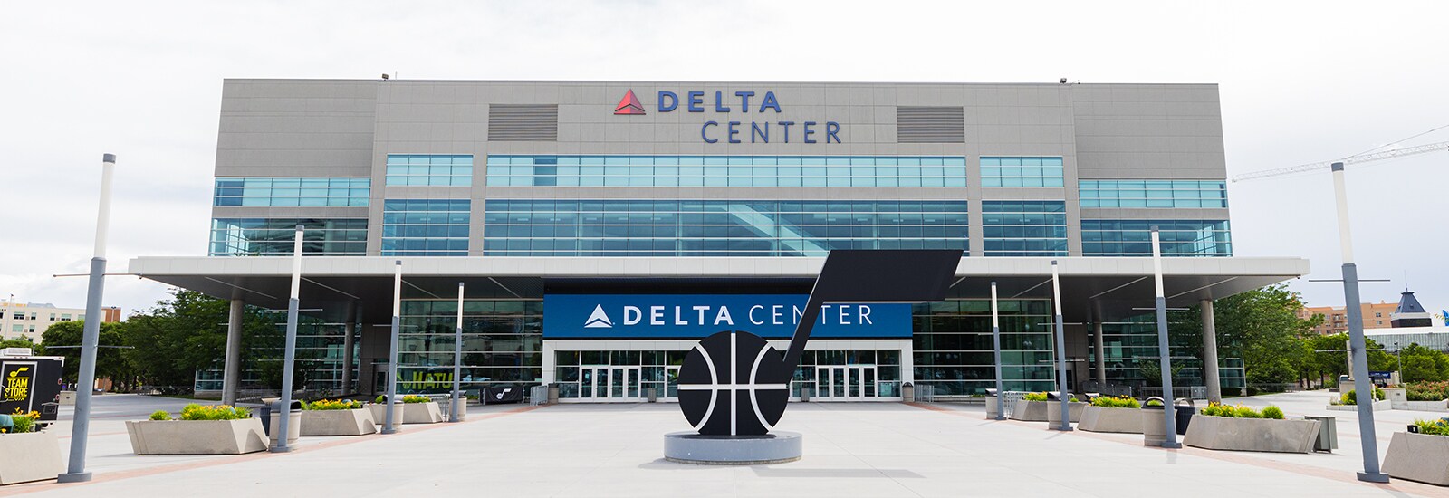 Jazz area will be renamed Delta Center for 50th anniversary season | Utah  Public Radio, image size:1600x550
