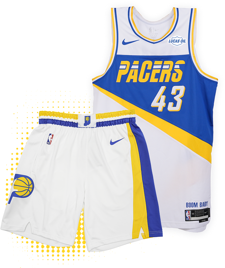 2025-26 PACERS CITY EDITION UNIFORM | Indiana Pacers