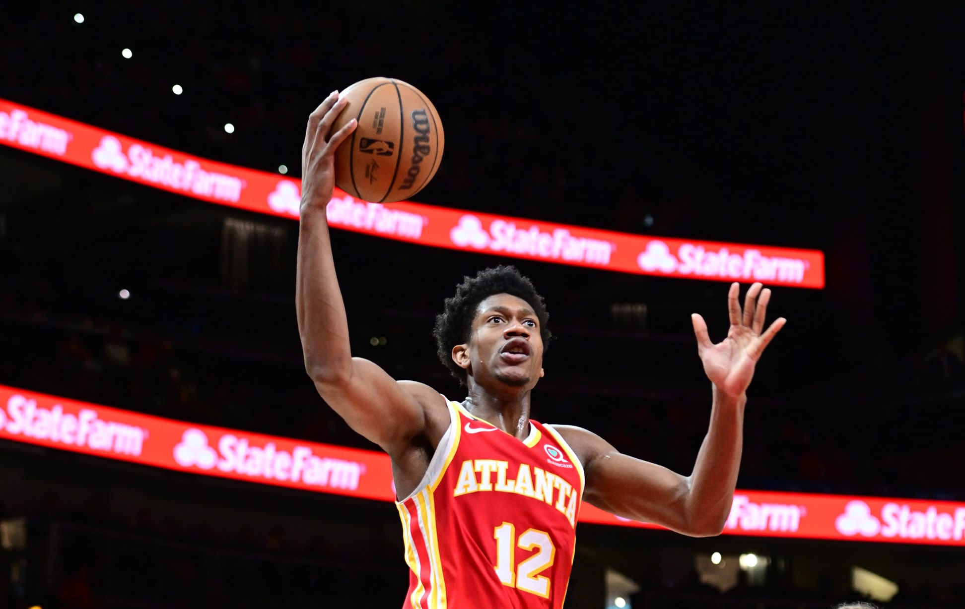 Hawks Fall to Jazz at Home Photo Gallery