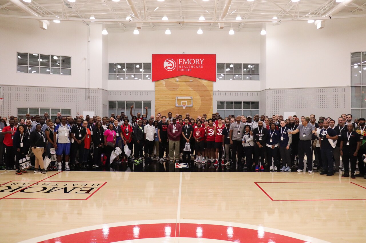 Hawks Head Coach Quin Snyder and Hawks Coaching Staff Educate Nearly ...