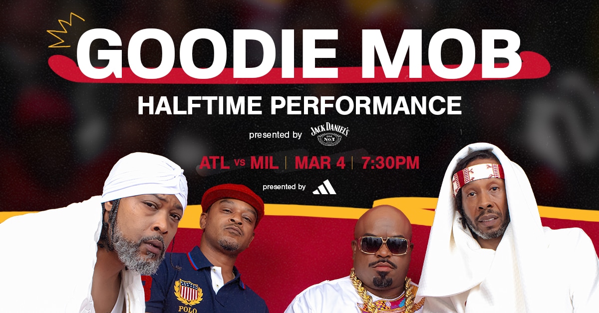 Atlanta's Iconic Rap Group Goodie Mob to Perform at Hawks
