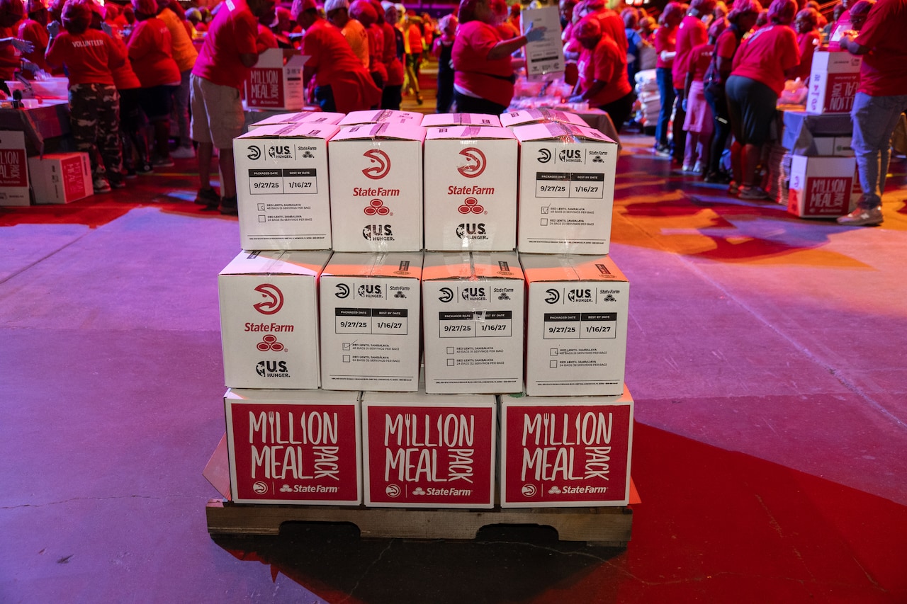 Atlanta Hawks & State Farm Million Meal Pack 2025 | Atlanta Hawks