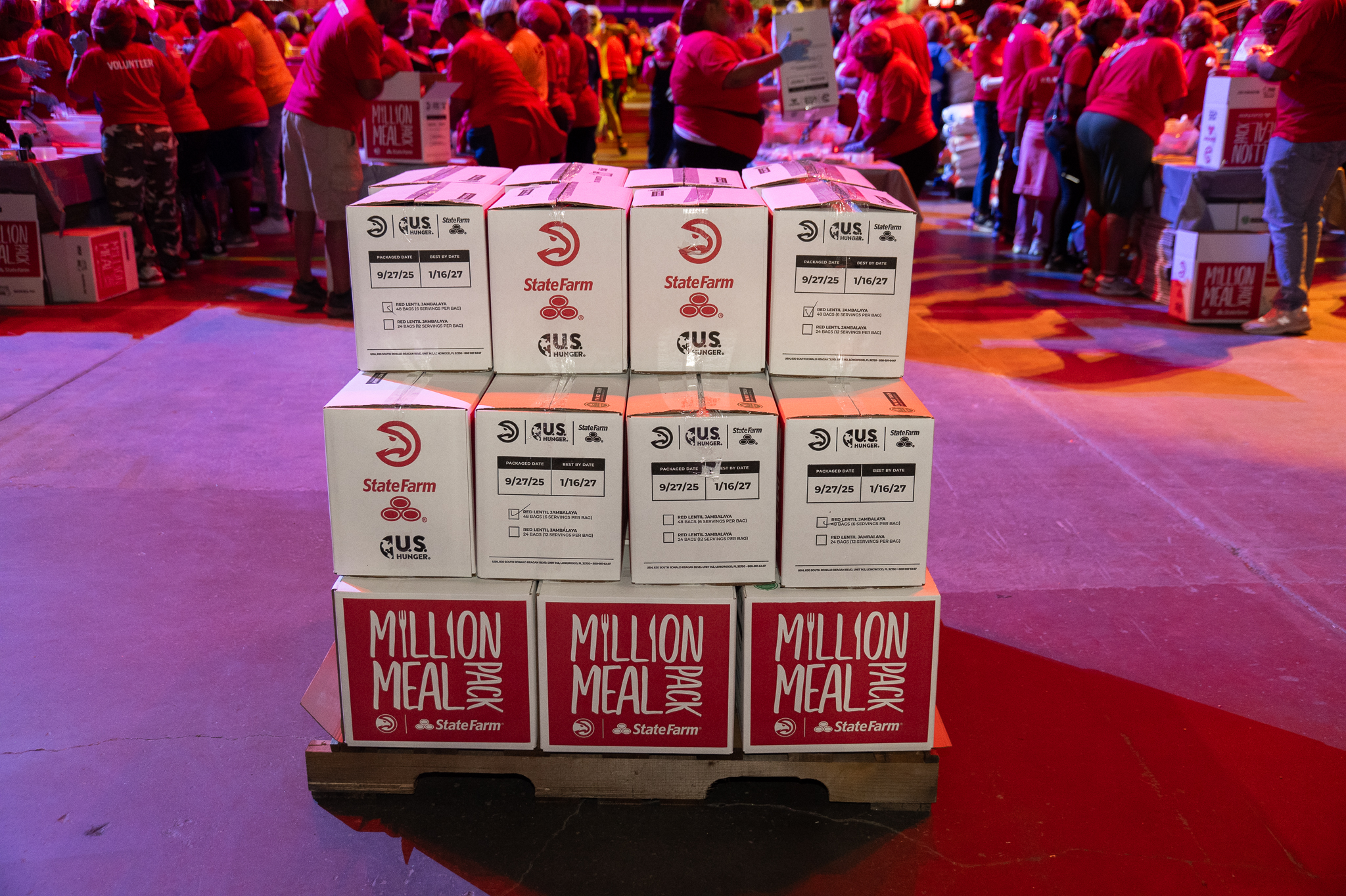 Nba Meals Atlanta Hawks & State Farm Million Meal Pack 2025 | Atlanta Hawks