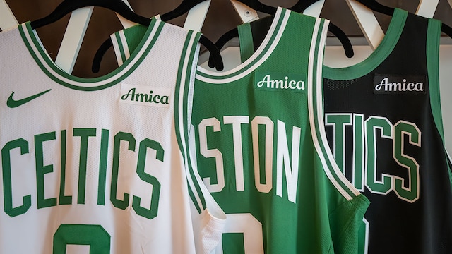 Amica to Become Jersey Patch Partner for Celtics | Boston Celtics