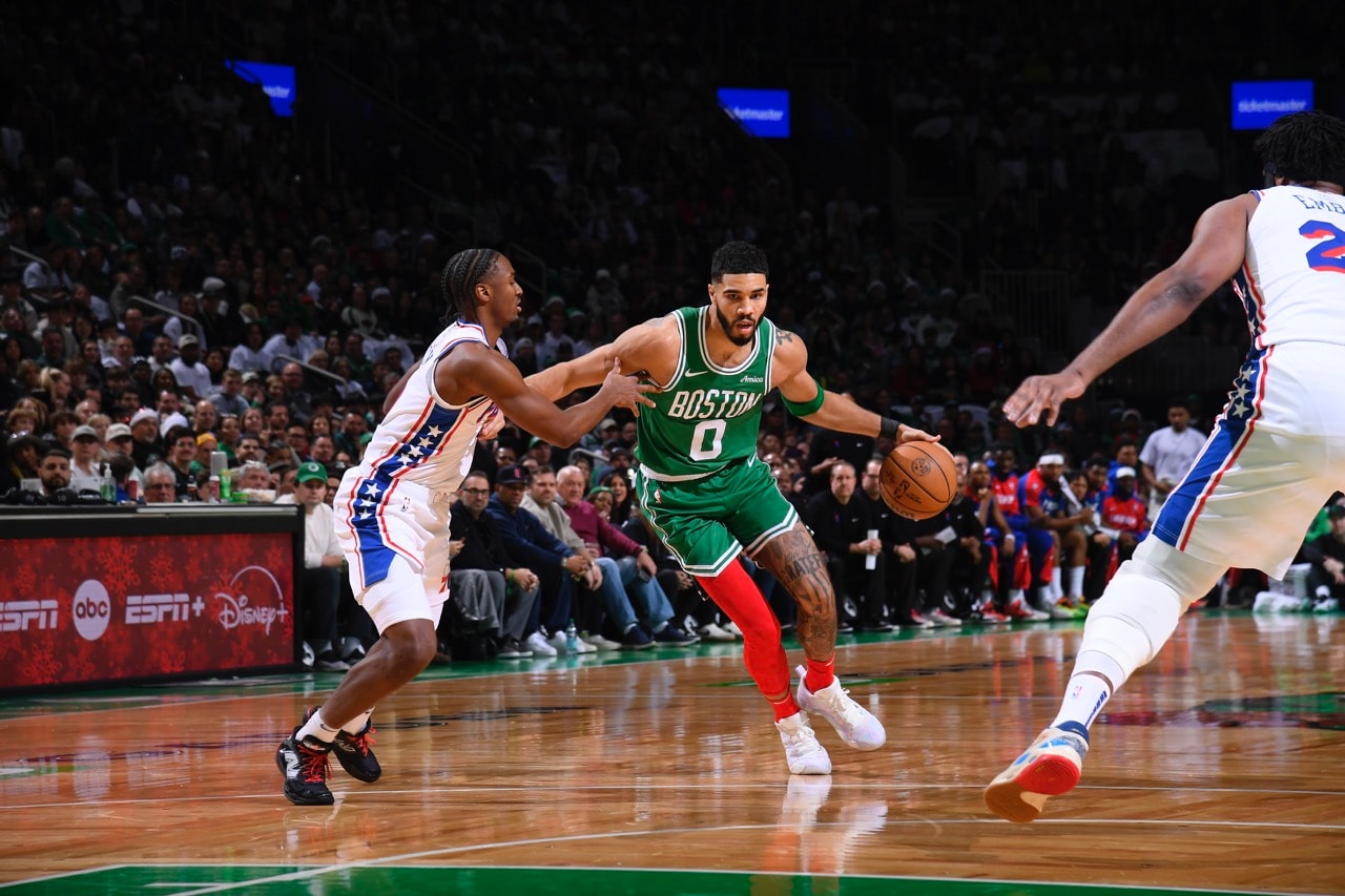76ers vs Celtics 2024 regular season game