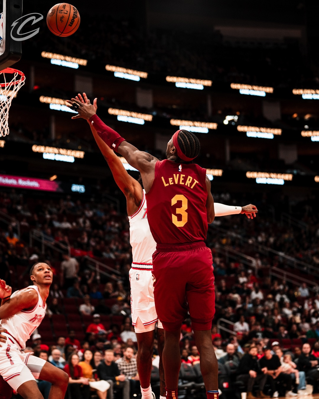 Cavs at Rockets Through the Lens