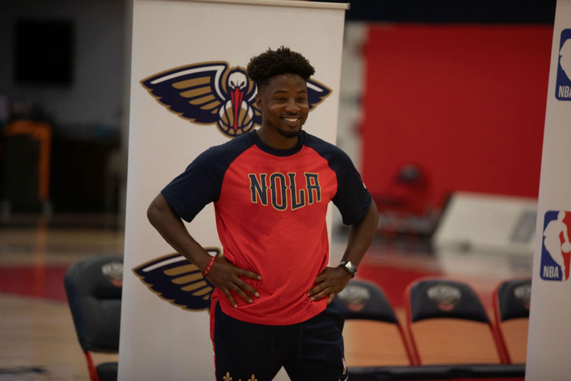 Lightbox-image: The New Orleans Pelicans hosted the area's regional Jr. NBA Skills Challenge at the Ochsner Sports Performance Center on Saturday, May 21, 2022....