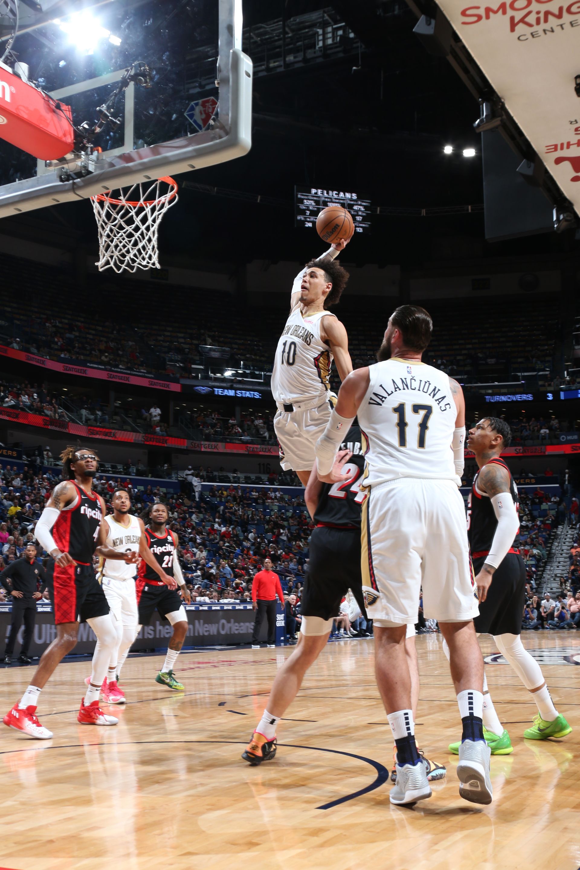 Lightbox-image: Get a look at Jaxson Hayes' 2021-22 NBA season with the New Orleans Pelicans....
