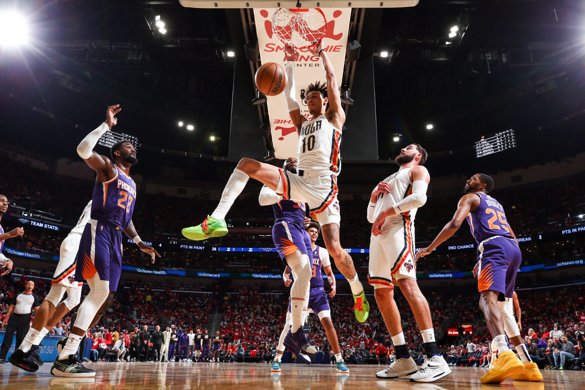 Lightbox-image: Get a look at Jaxson Hayes' 2021-22 NBA season with the New Orleans Pelicans....