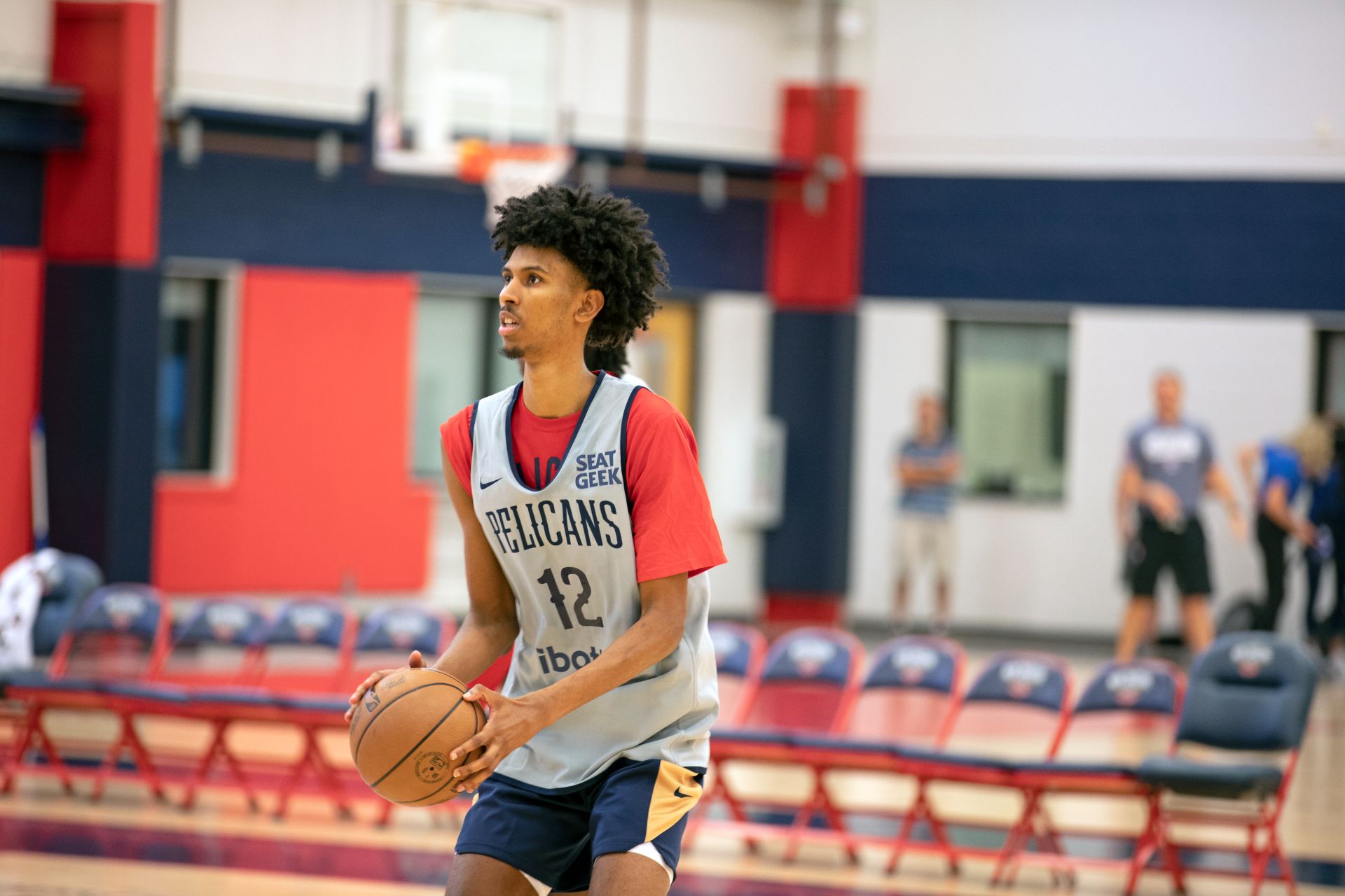 Lightbox-image: The New Orleans Pelicans prepare for the 2022 Summer League by holding their first practice on Saturday, July 2, 2022....