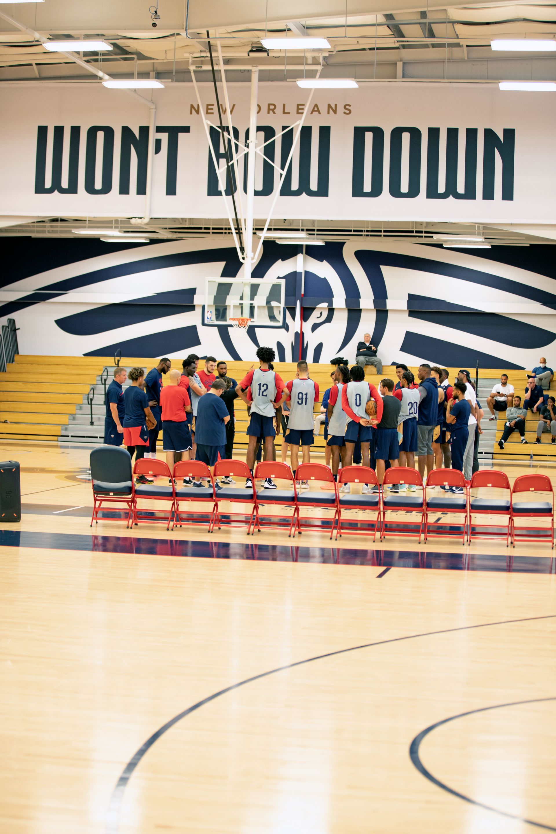 Lightbox-image: The New Orleans Pelicans prepare for the 2022 Summer League by holding their first practice on Saturday, July 2, 2022....