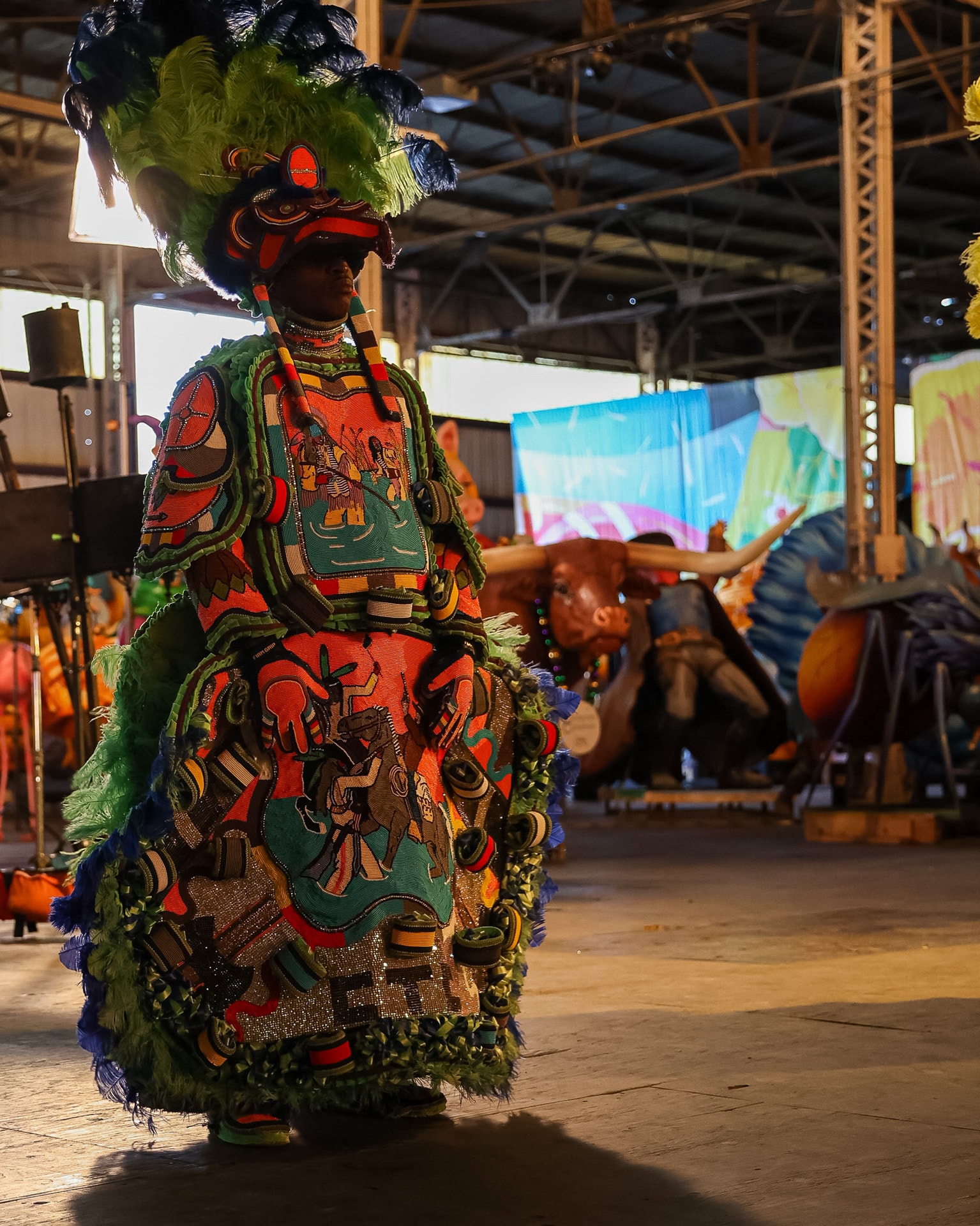 Slideshow-image: Go behind the scenes at the New Orleans Pelicans video shoot with Trombone Shorty to unveil their new 2022-23 Mardi Gras City Edition uniform....