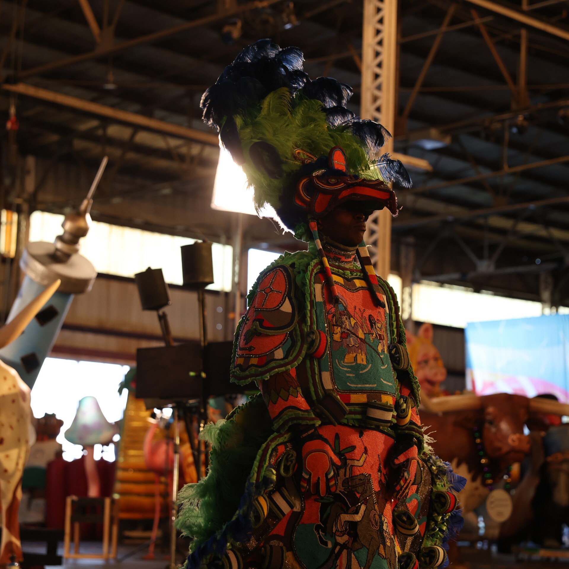 Slideshow-image: Go behind the scenes at the New Orleans Pelicans video shoot with Trombone Shorty to unveil their new 2022-23 Mardi Gras City Edition uniform....