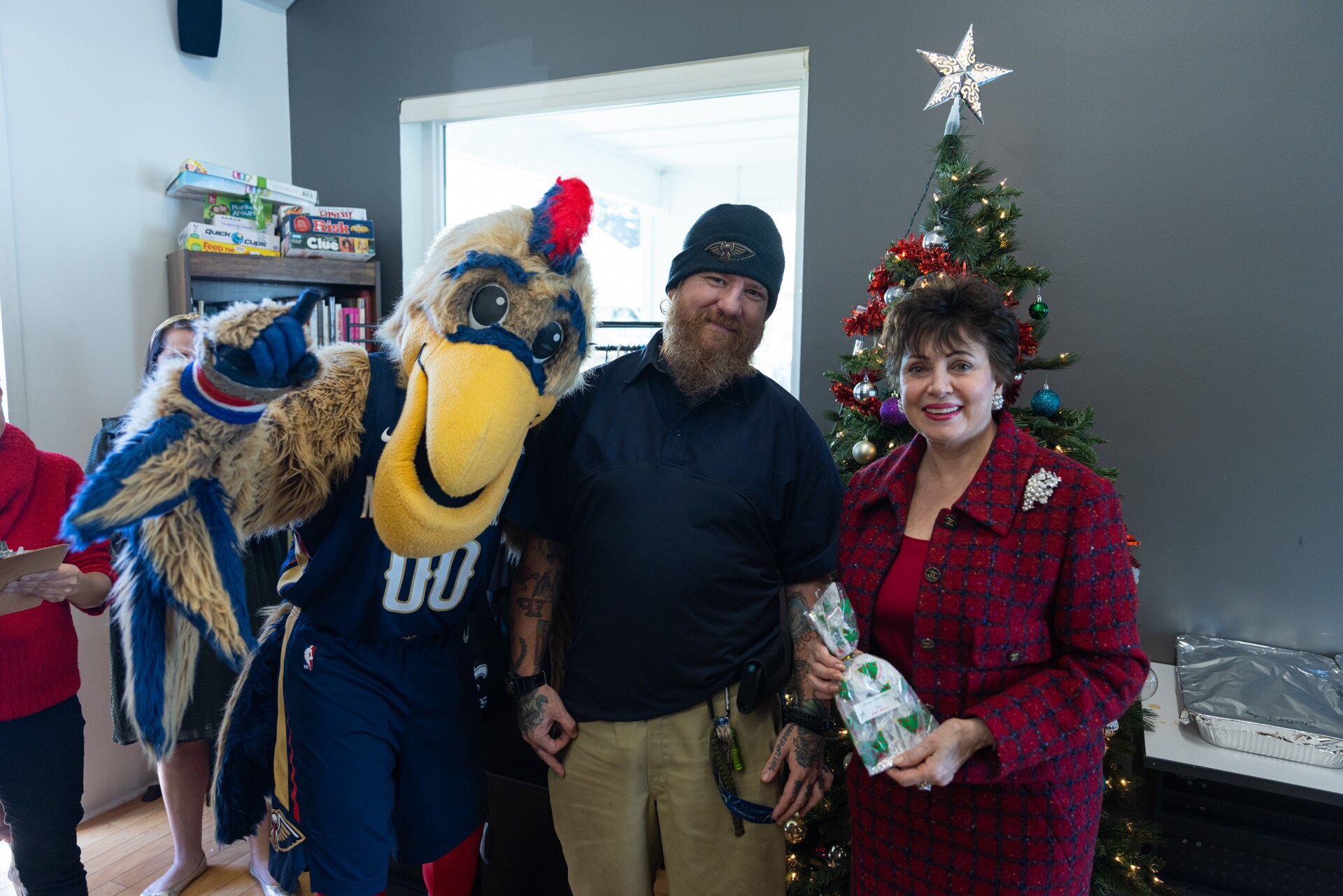 Photos Gayle Benson shares holiday gifts with Bastion community