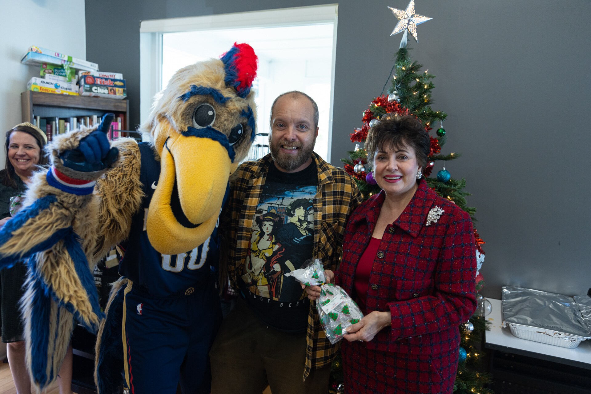 Photos Gayle Benson shares holiday gifts with Bastion community