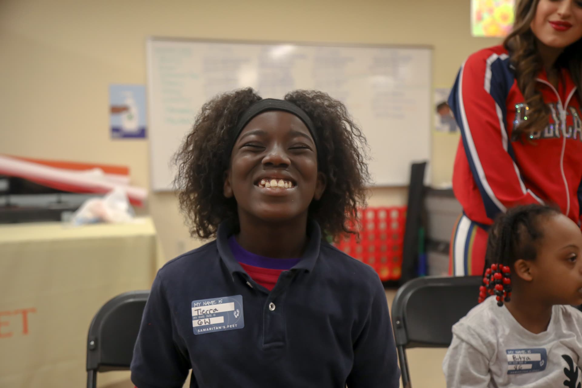 Photos: Gayle Benson donates 1,000 shoes for holidays | Month of Giving ...