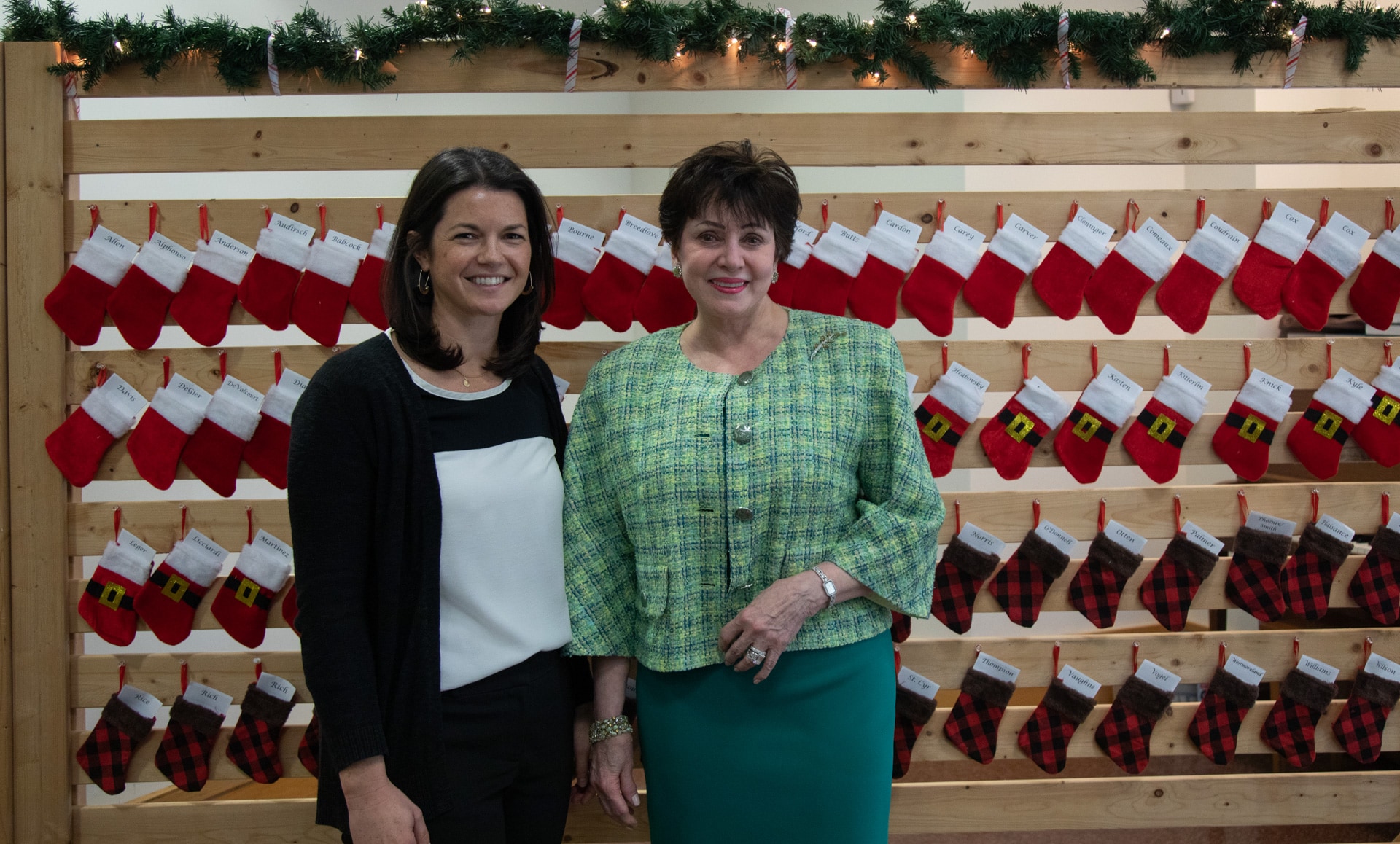 Photos Gayle Benson shares holiday gifts with Crossroads NOLA Month