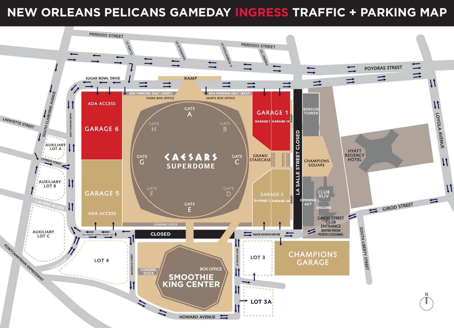 Pelicans vs. L.A. Lakers Smoothie King Center