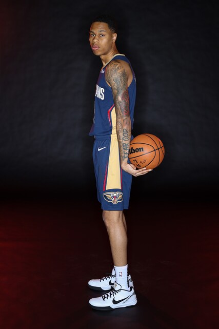 Photos: Jordan Hawkins | 2023 NBA Rookie Photo Shoot