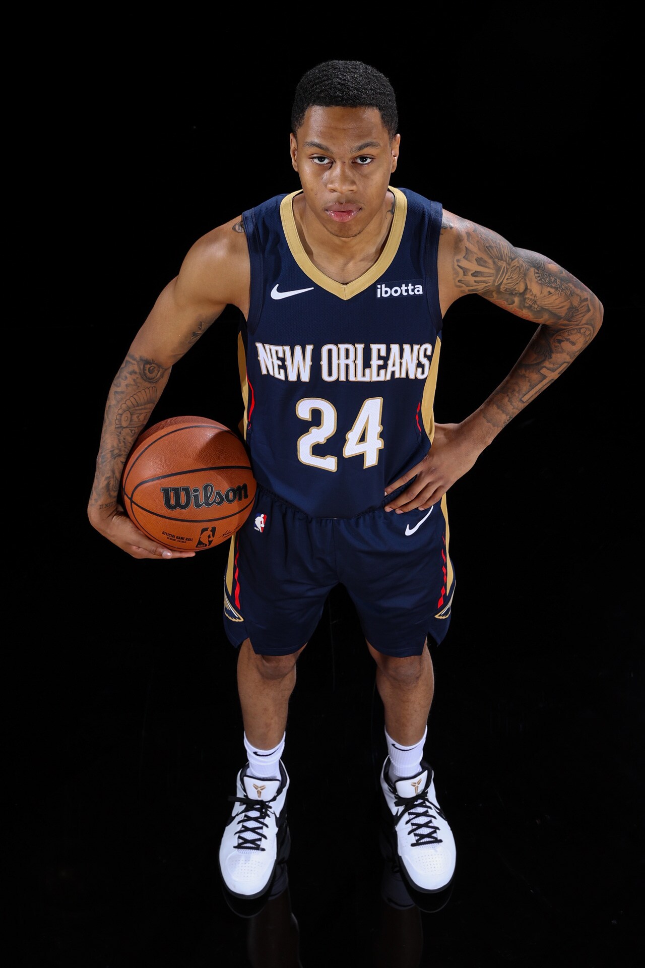 Photos: Jordan Hawkins | 2023 NBA Rookie Photo Shoot