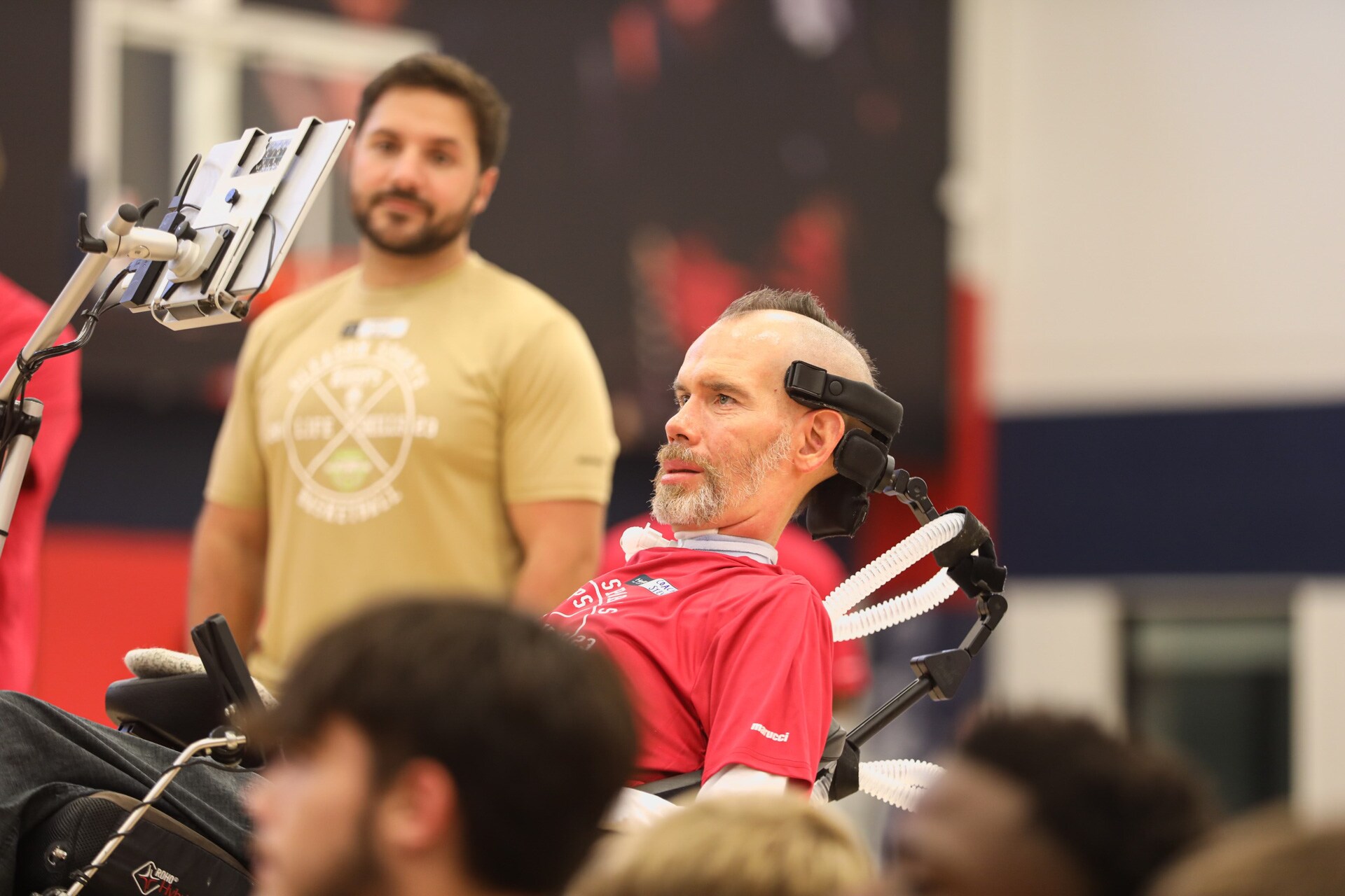 Photos Steve Gleason, Pelicans host youth basketball camp Photo