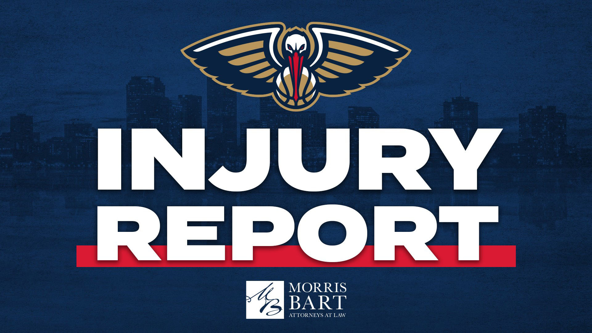 Nba Report Injury Report: Zion Williamson out, no other Pelicans with injury ...