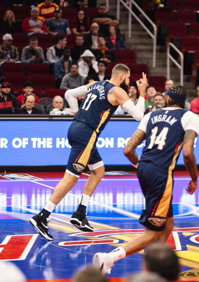Photos Pelicans at Rockets Game Action 11/10/2023 Photo Gallery