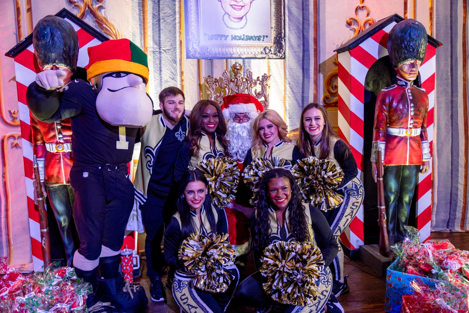 Photos Gayle Benson holiday kickoff party at Ochsner Month of Giving