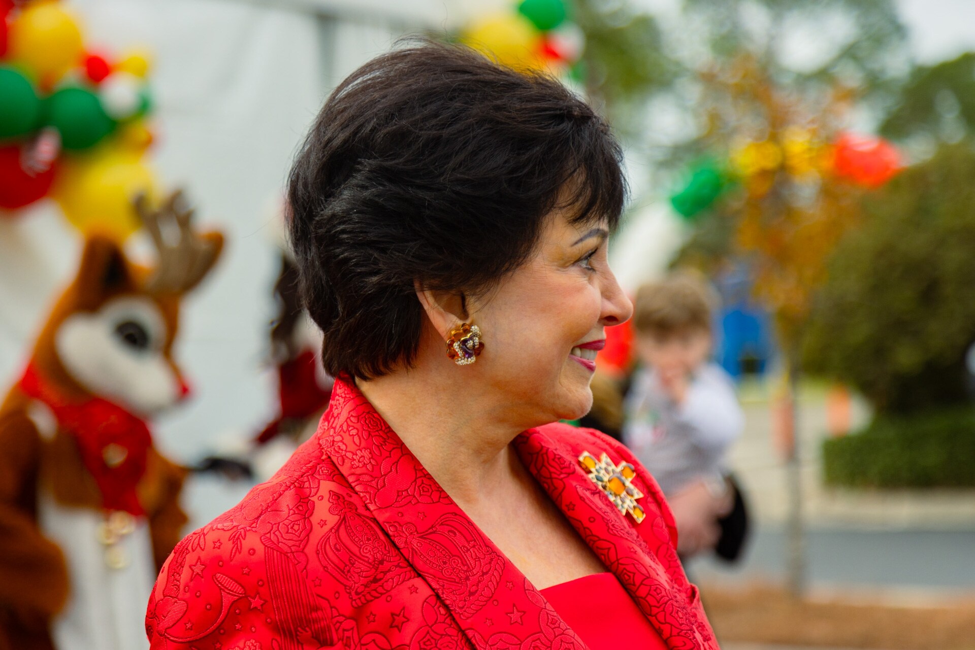 Photos Gayle Benson holiday kickoff party at Ochsner Month of Giving