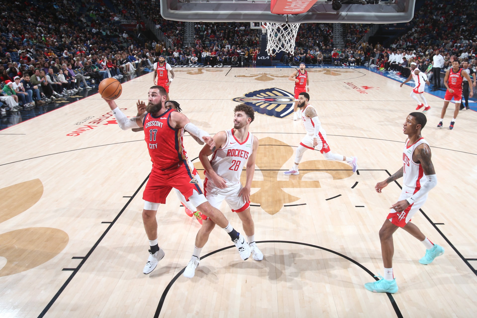 Photos Pelicans vs. Rockets Game Action 12/23/23 Photo Gallery