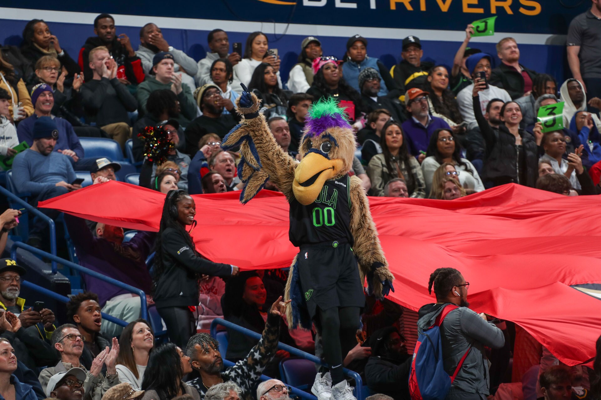 Photos Pelicans vs. Grizzlies Fans and Entertainment 12/26/2023