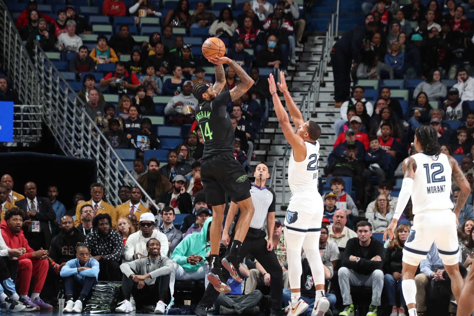 Photos Pelicans vs. Grizzlies Game Action 12/19/2023 Photo Gallery
