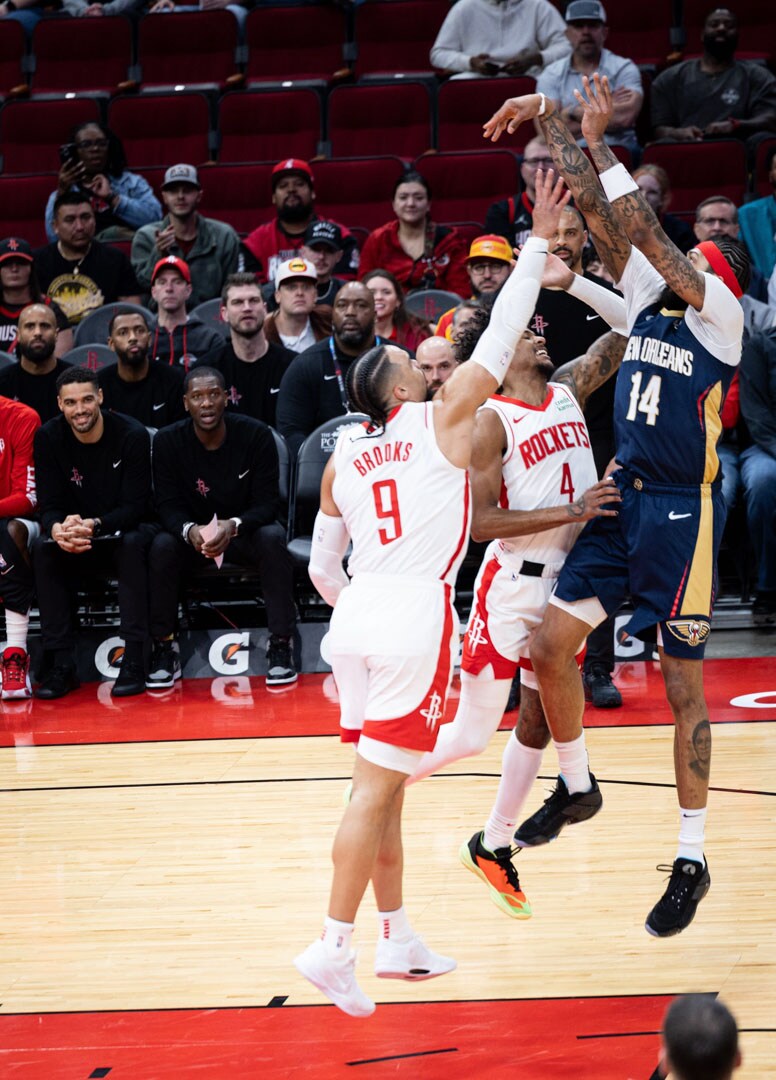 Houston Rockets Match Photos: Pelicans at Rockets | Game Action 1/31/2024 | New Orleans Pelicans