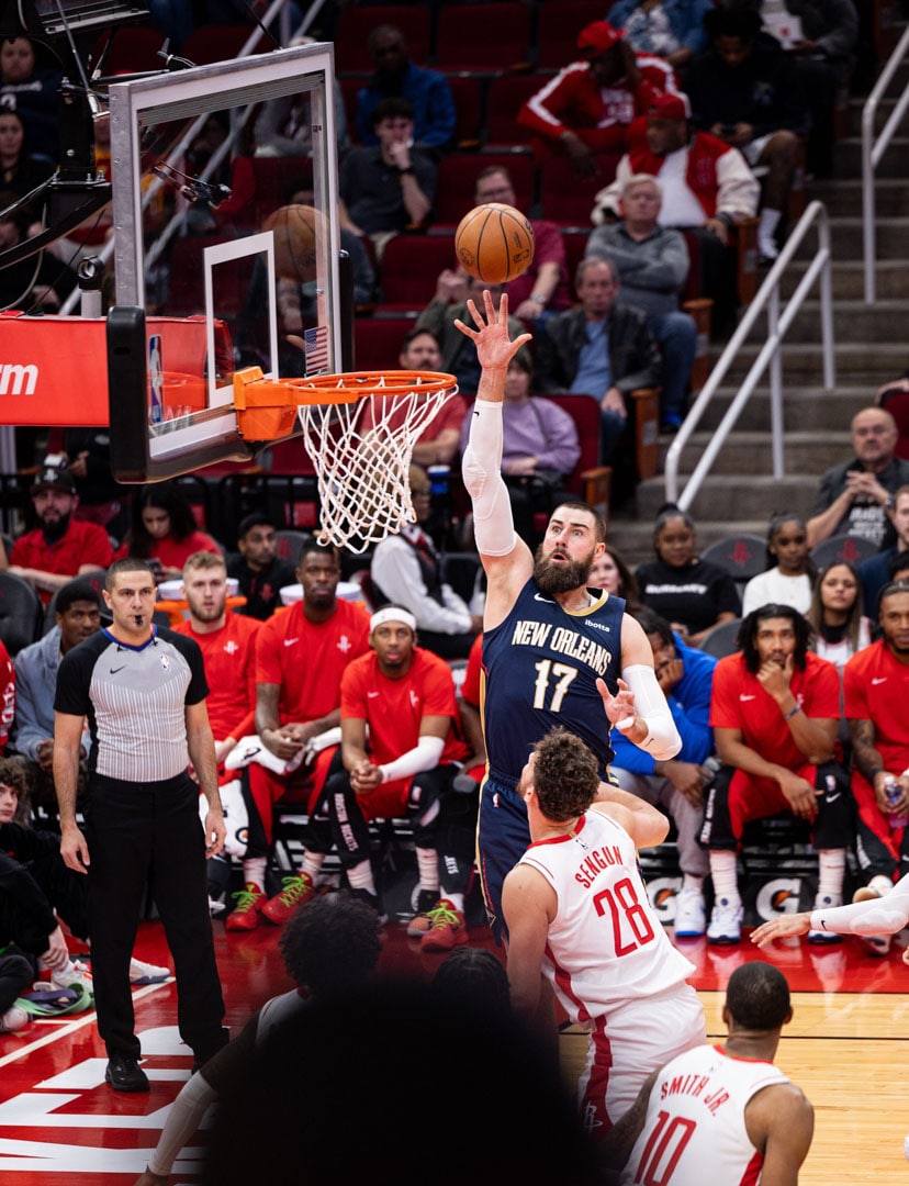 Houston Rockets Match Photos: Pelicans at Rockets | Game Action 1/31/2024 | New Orleans Pelicans