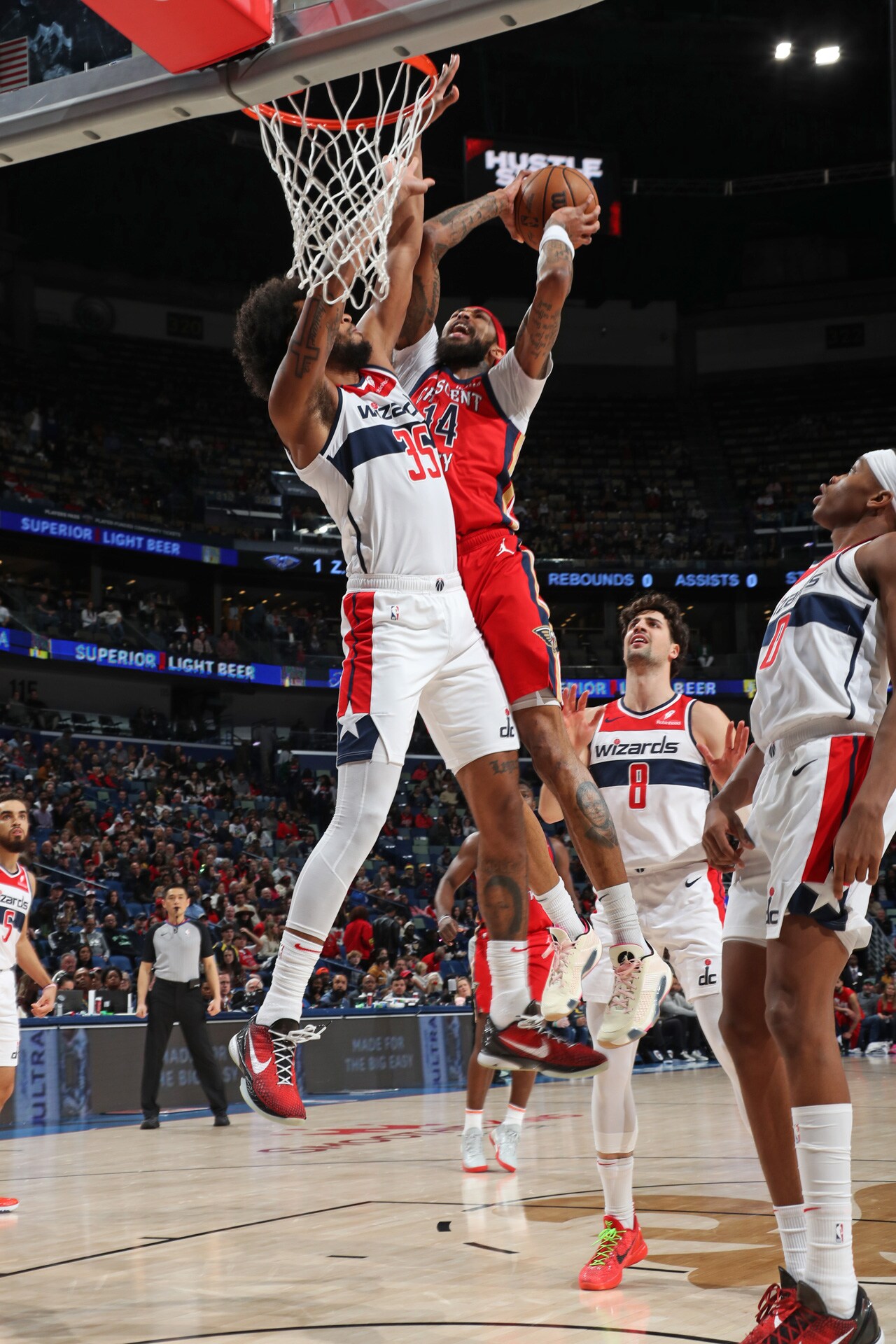 Photos: Pelicans vs. Wizards | Game Action 2/14/2024 Photo Gallery