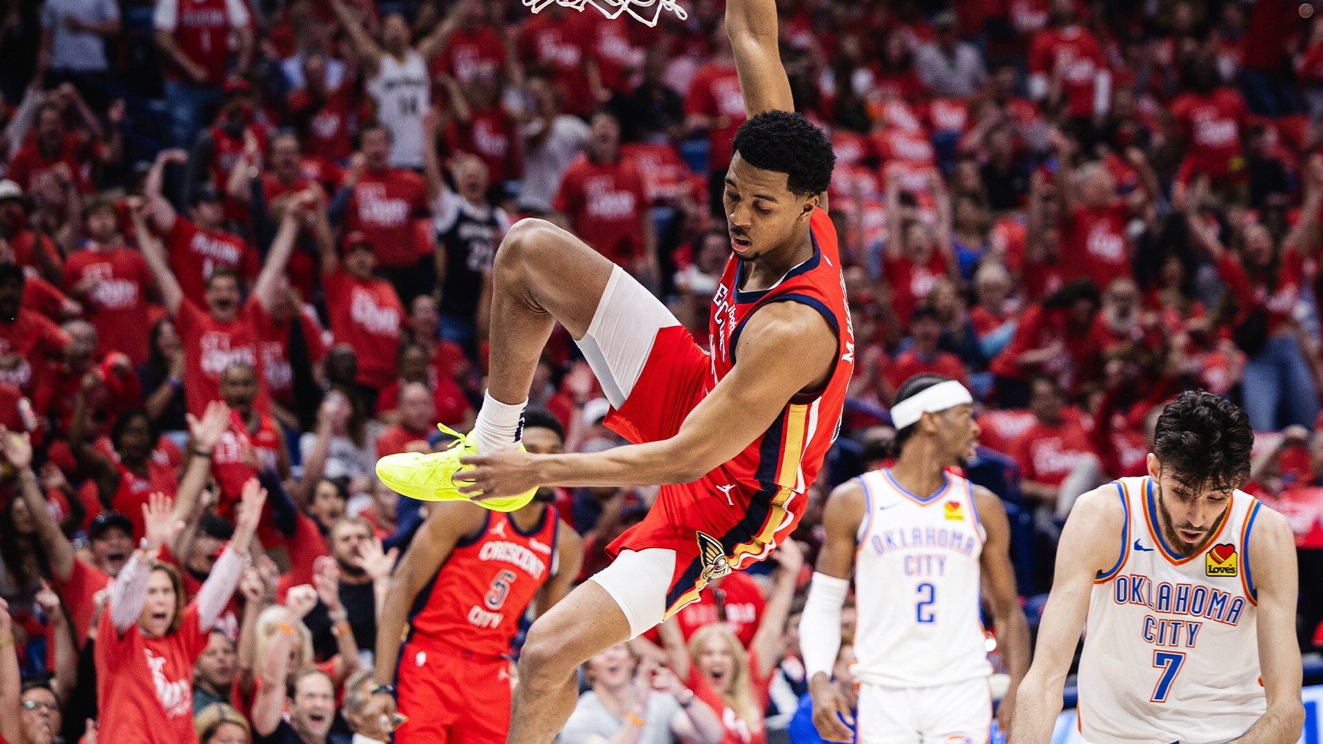 Photos Thunder Vs Pelicans Game 3 2024 NBA Playoffs Photo Gallery