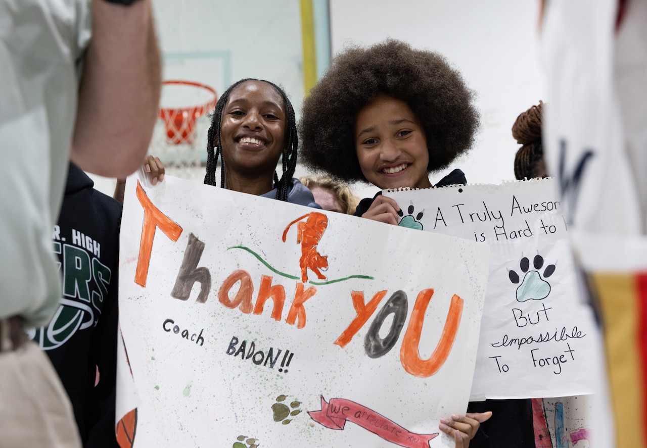 Photos: New Orleans Pelicans surprise 2024 Jr. Pelicans Scholastic ...