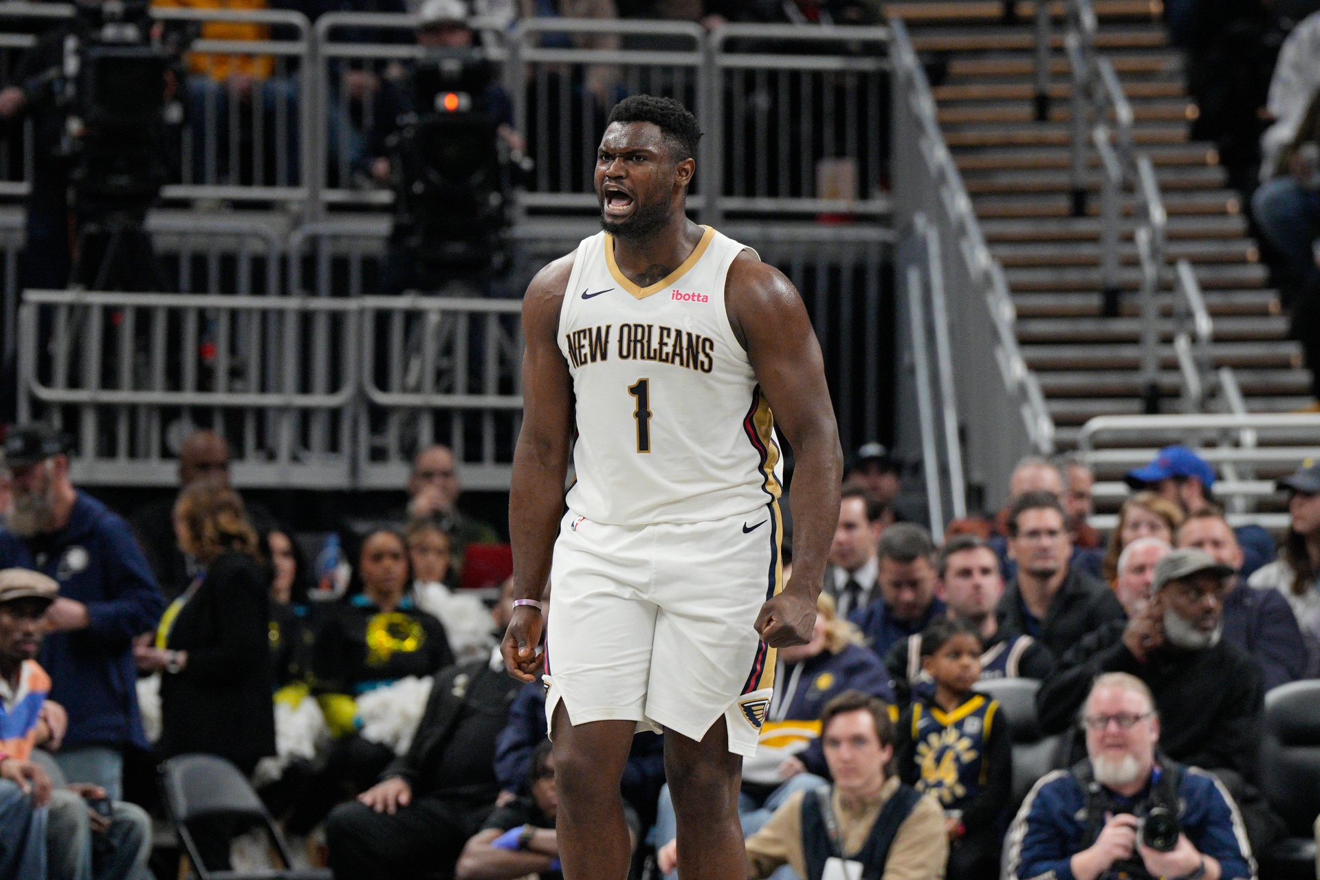 Photos Zion Williamson 2023 24 Season In Review New Orleans Pelicans Gallery Pelicans Player Recaps 2024 Zion Williamson 15 