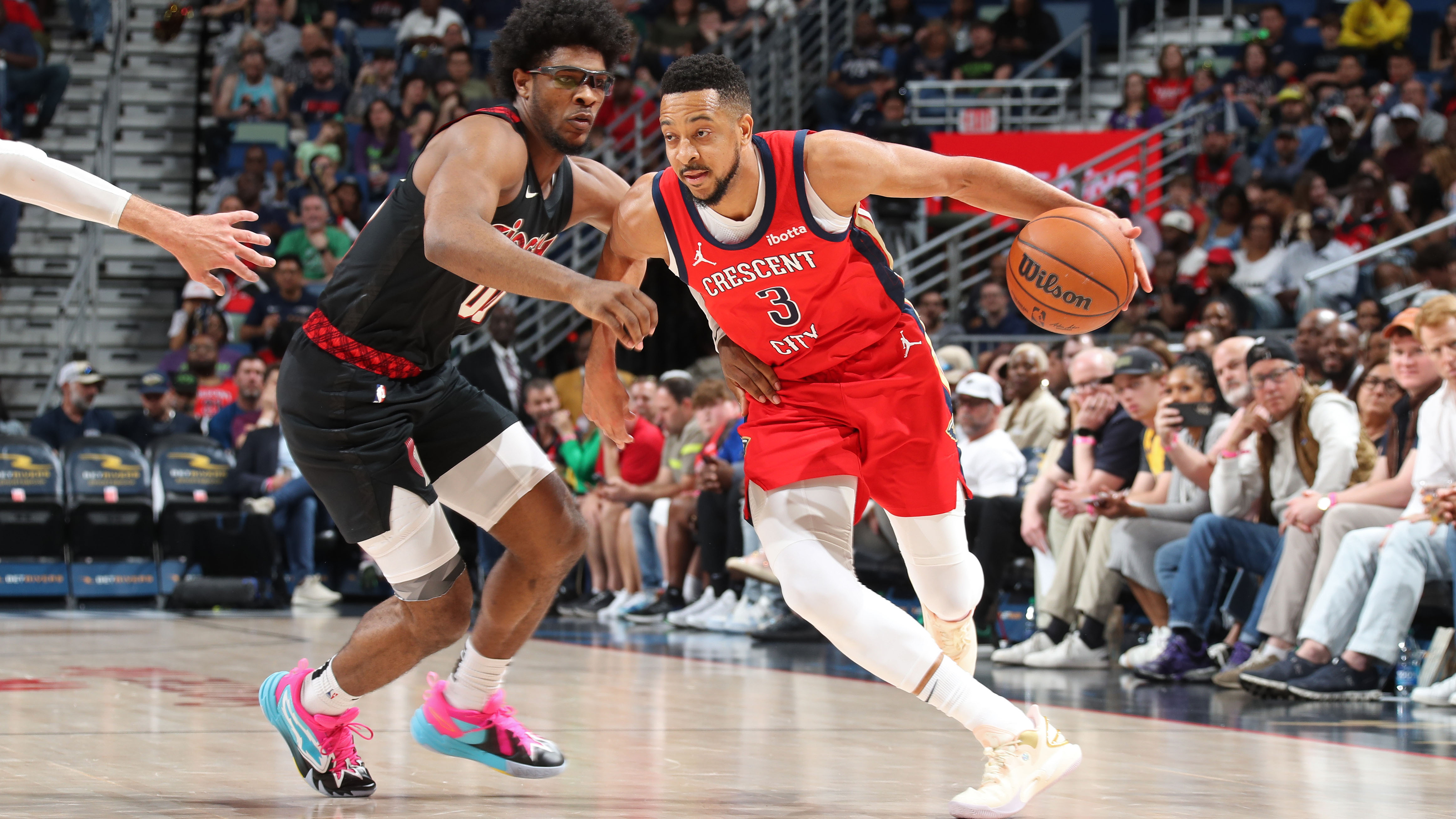Pelicans 202425 schedule notebook CJ McCollum, Dejounte Murray face