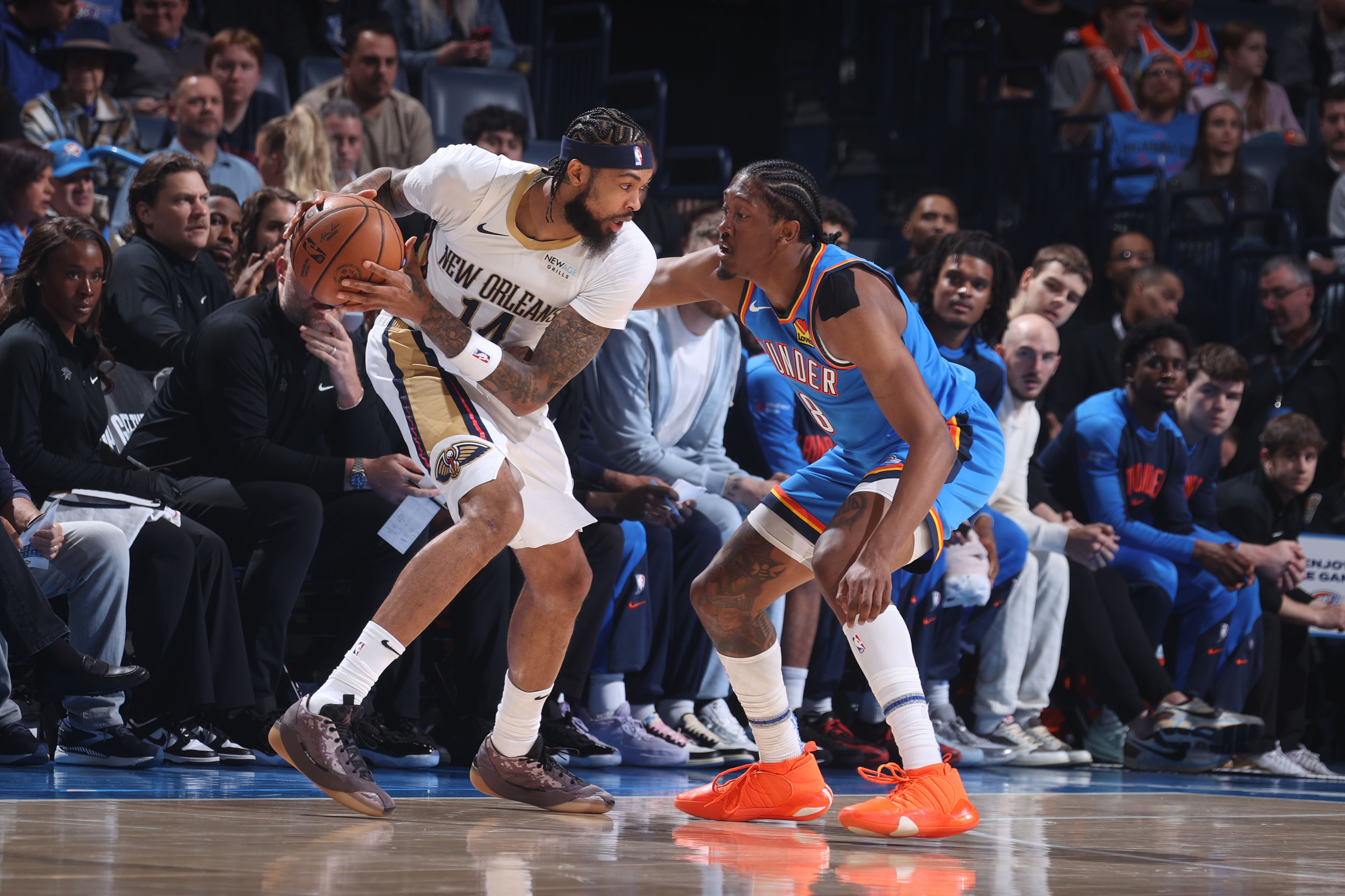 Photos: Pelicans at Thunder | Game Action 11/13/2024 | New Orleans Pelicans