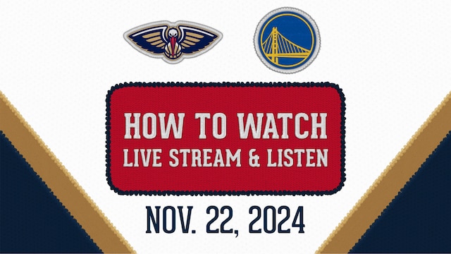 Pelicans vs. Warriors: How to Watch, Live Stream, TV Channel 