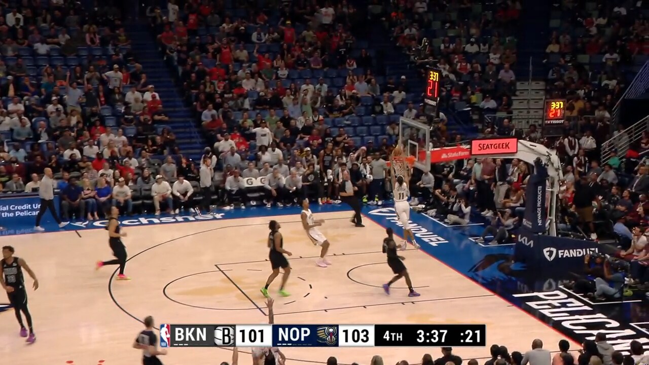 Brooklyn Nets vs New Orleans Pelicans Nov 11, 2024 Game Summary