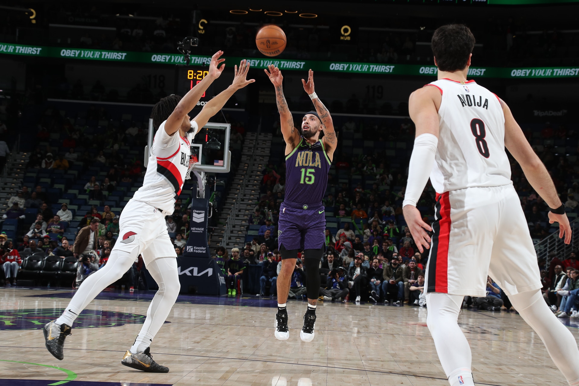 אבדיה נגד הפליקנס, הבאקס נגד הסלטיקס ושני מפגשי קצוות במערב בחמישי / תומר שנאן