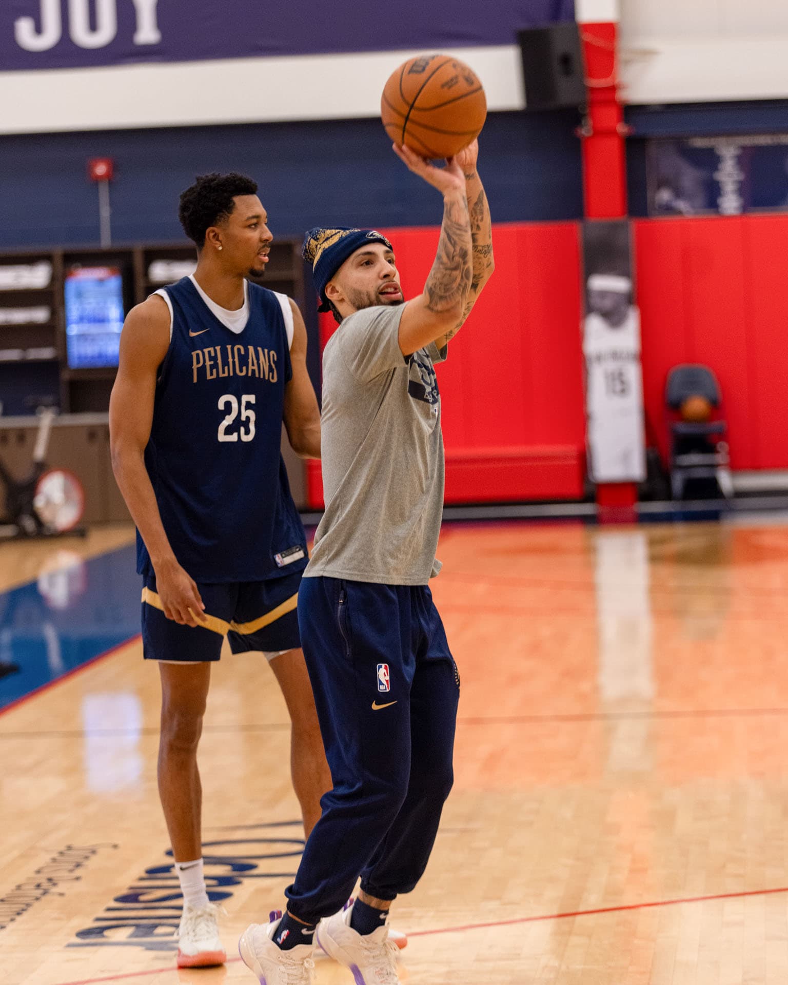Photos: Pelicans vs. Jazz | Shootaround 1/20/25 | New Orleans Pelicans