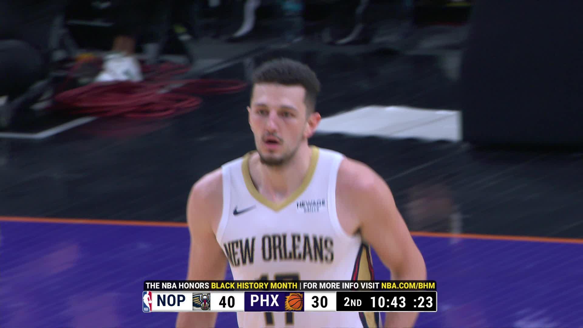 Matkovic Nba Karlo Matkovic doing it inside and outside | Pelicans-Suns Highlights 2 ...