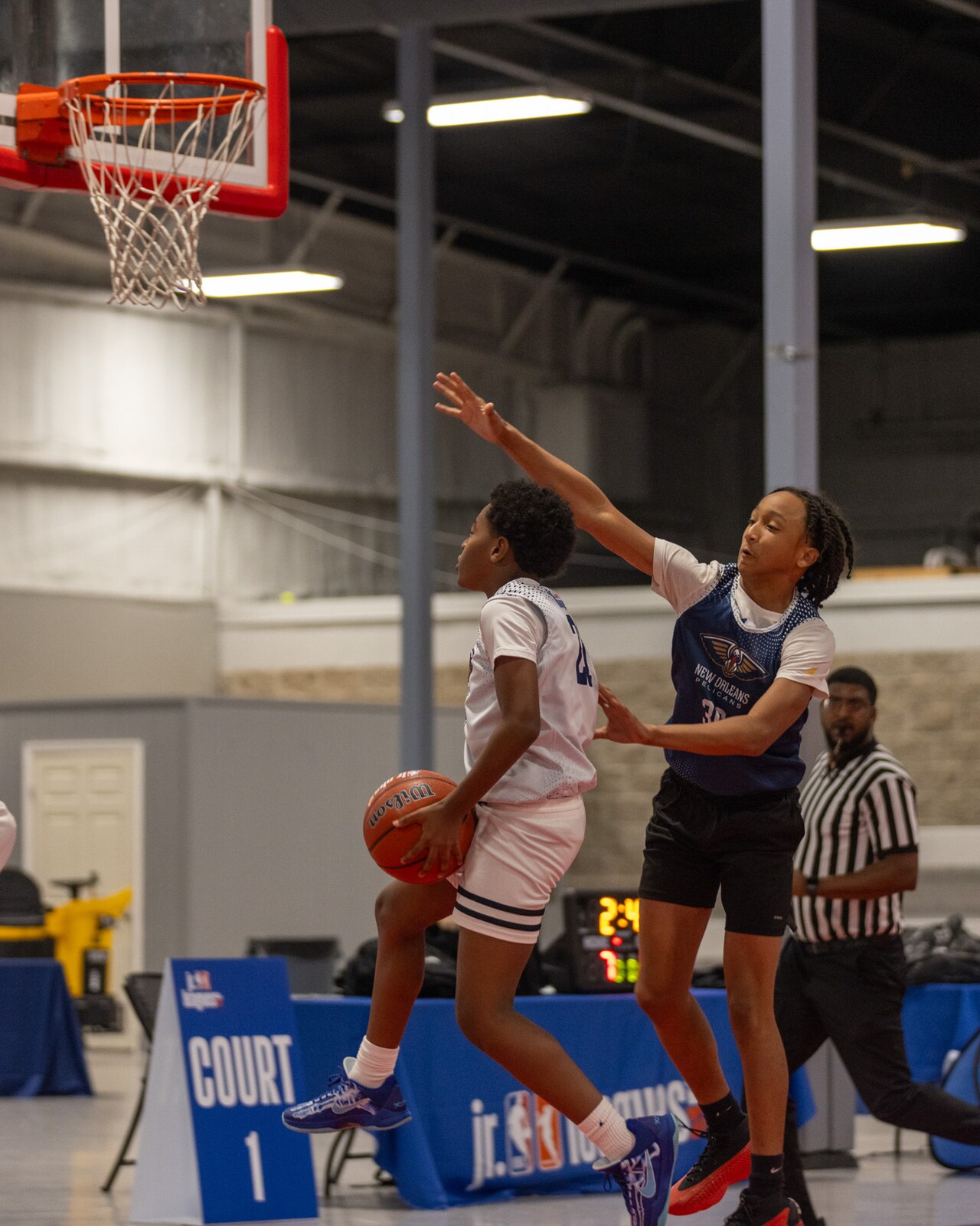 Photos: Pelicans host third annual Jr. NBA and Jr. WNBA Leagues ...